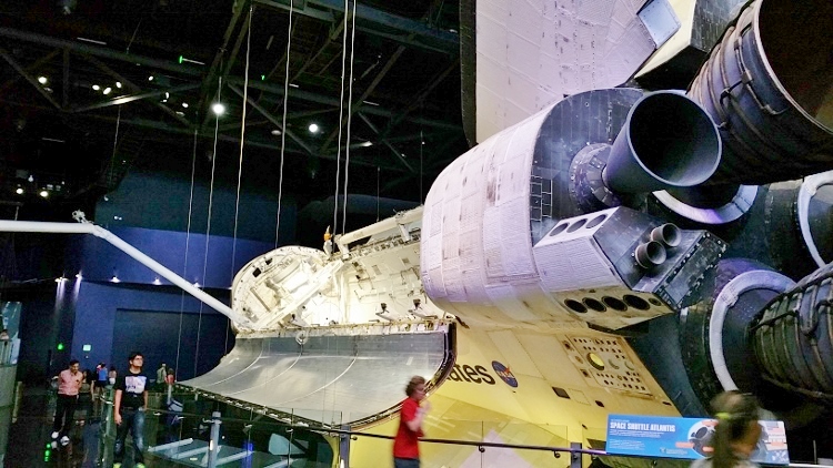 Atlantis space shuttle